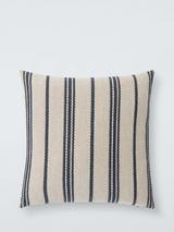John Lewis Azzaro Raya Stripe Cushion, Natural