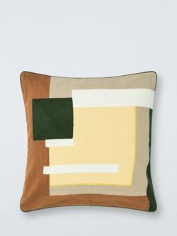 John Lewis Elan Cushion, Butter