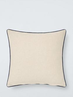John Lewis Viento Cushion, Indigo - view 2, Multi