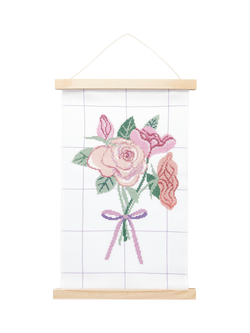 Rico Design Roses Tapestry Wall Hanging Kit, Multi