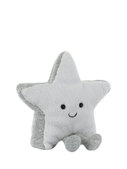 Jellycat Amuseables Silver Star Soft Toy, Gold