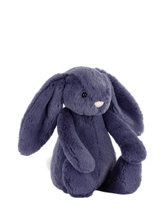 Jellycat Bashful Saffyre Bunny Soft Toy, Blue
