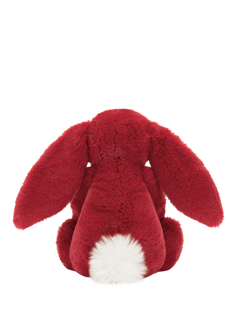 Jellycat Bashful Luxe Bunny Scarlett Soft Toy, Scarlett