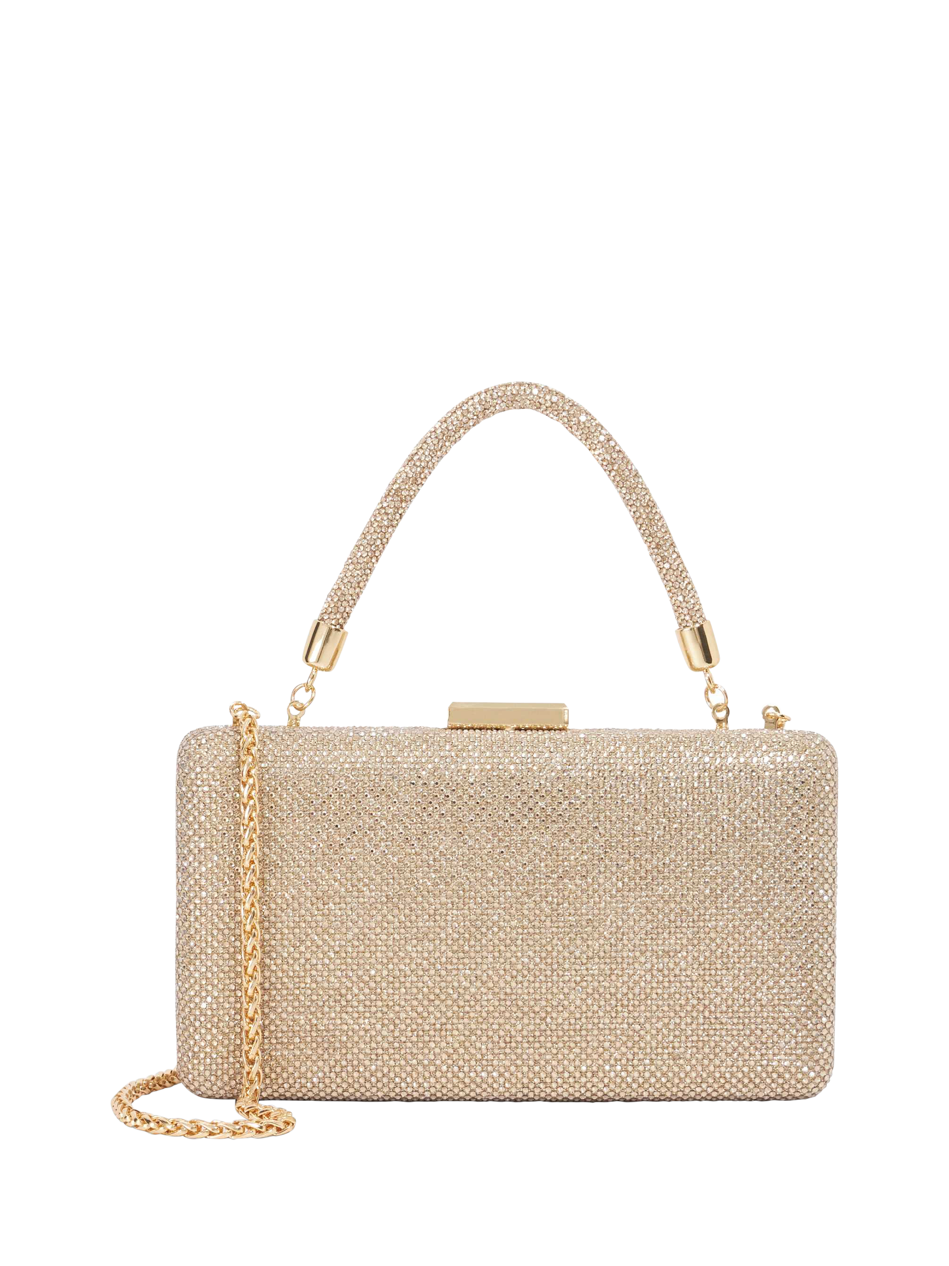 Dune Diamante Clutch Bag Dune London Beaut Diamante Handle Clutch