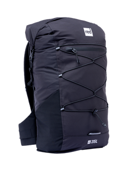Red Lightweight Waterproof Backpack, 35L - view 2, Black