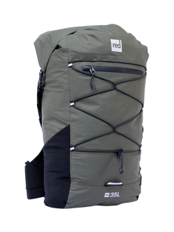Red Lightweight Waterproof Backpack, 35L - view 2, Green Olive