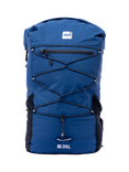 Red Lightweight Waterproof Backpack, 35L, Blue Ocean