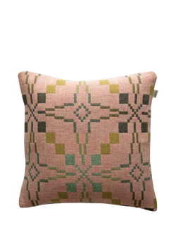 Melin Tregwynt Vintage Star Cushion, Blossom