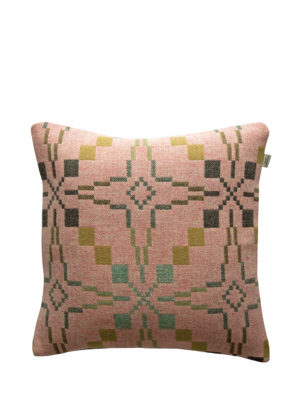 Melin Tregwynt Vintage Star Cushion, Blossom