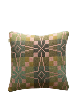 Melin Tregwynt Vintage Star Cushion - view 2, Blossom