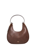 Dune Dedicated Curved Gold Hardware Shoulder Bag