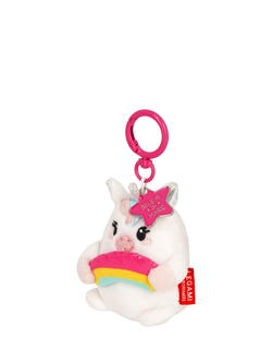 Legami Tiny Unicorn Super Soft! Keyring, Multi - view 2, Multi