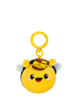Legami Tiny Bee Super Soft! Keyring, Multi - view 2, Multi