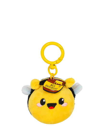 Legami Tiny Bee Super Soft! Keyring, Multi - view 2, Multi