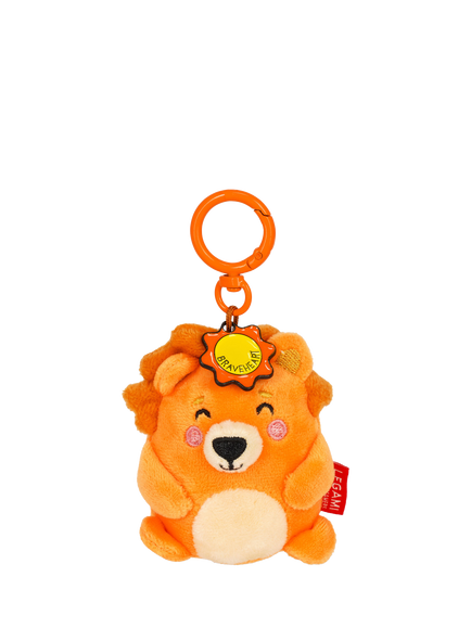 Legami Tiny Lion Super Soft! Keyring, Multi, Multi