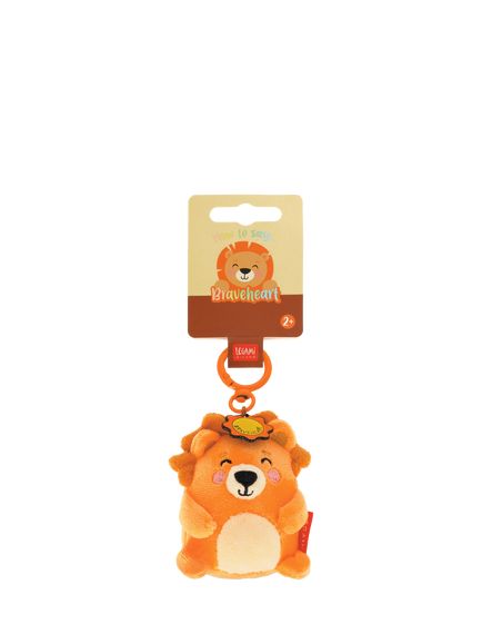 Legami Tiny Lion Super Soft! Keyring, Multi - view 2, Multi