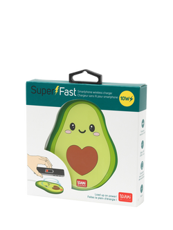 Legami Avocado Wireless Charger, Green - view 2, Green