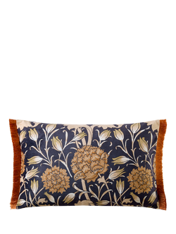 William Morris At Home Wild Tulip Cushion, Copper, Copper