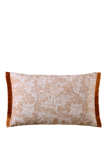 William Morris At Home Wild Tulip Cushion, Copper - view 2, Copper