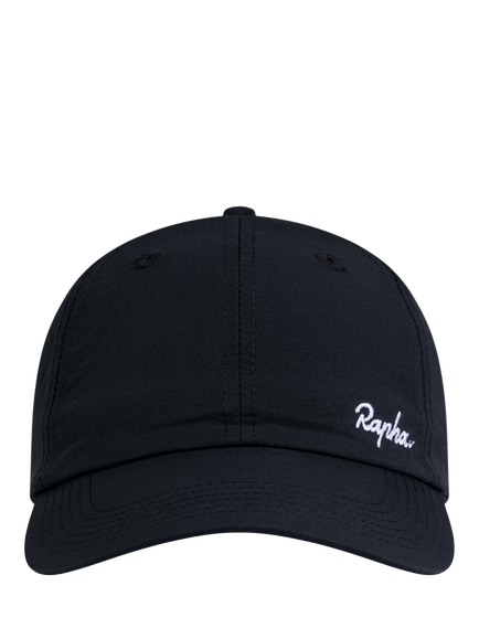 Rapha 6 Panel Cap, Black, Black