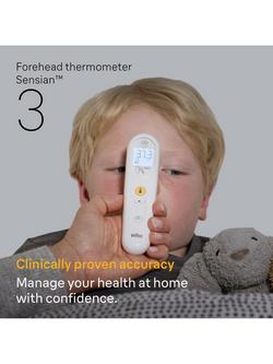 Braun Sensian 3 Forehead Baby Thermometer - view 2, Multi