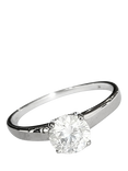Pre-loved L & T Heirlooms 18ct White Gold Solitaire Diamond Ring