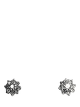 Pre-loved L & T Heirlooms 9ct Yellow Gold Diamond Cluster Stud Earrings