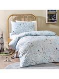 Kabode Space Duvet Cover and Pillowcase Set, Single, Multi