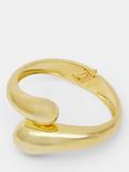 HUSH Chunky Pebble Bangle, Gold