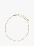HUSH Mini Disc Choker, Gold