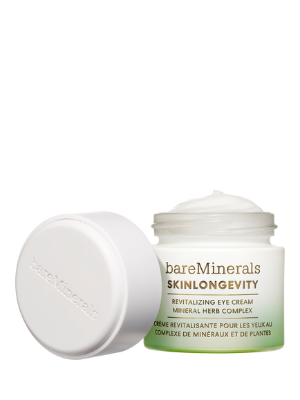 bareMinerals SKINLONGEVITY Revitalising Eye Cream Mineral Herb Complex, 15ml, 