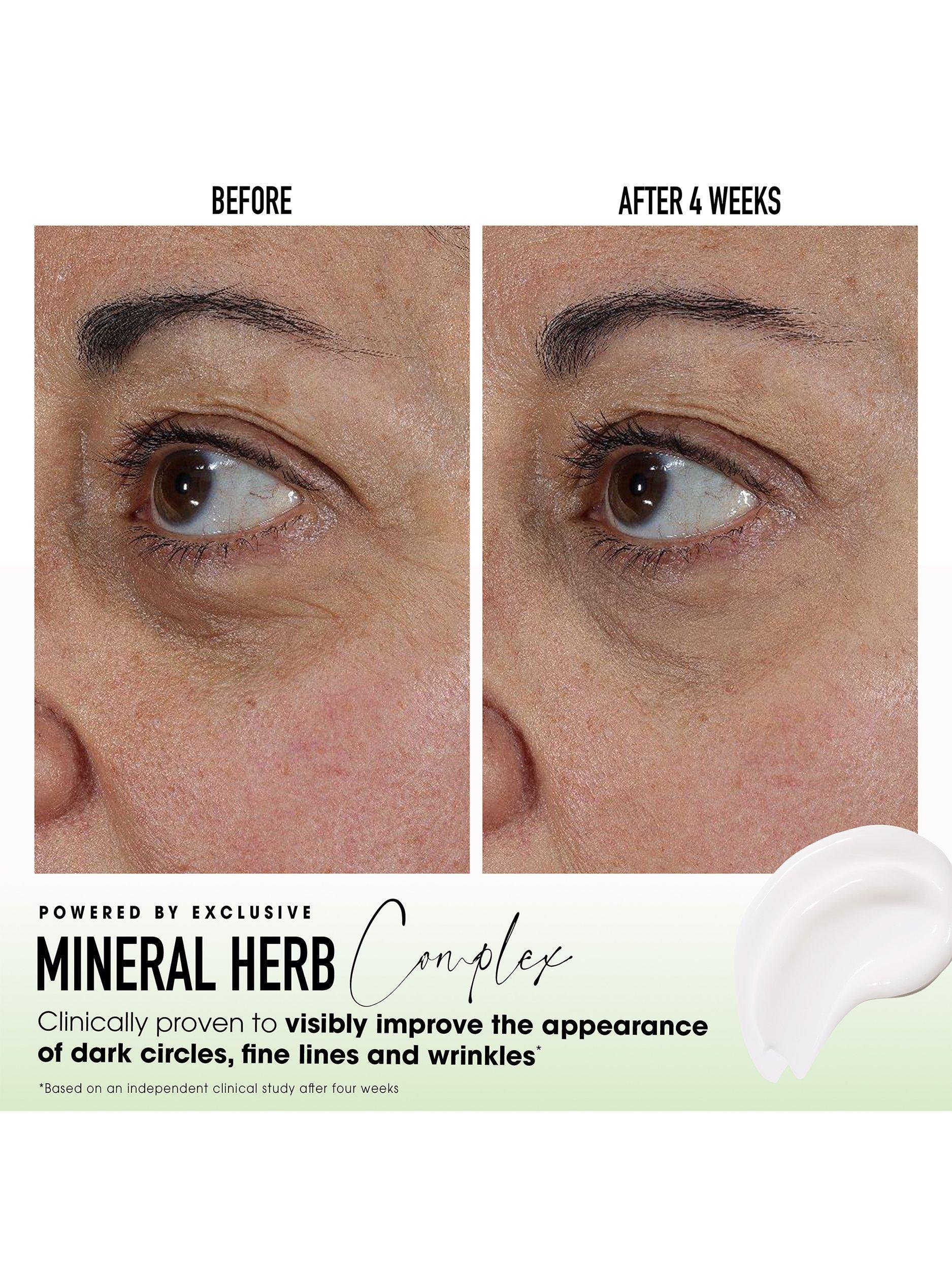 Product image 3 of 10, which shows bareMinerals SKINLONGEVITY Revitalising Eye Cream Mineral Herb Complex, 15ml