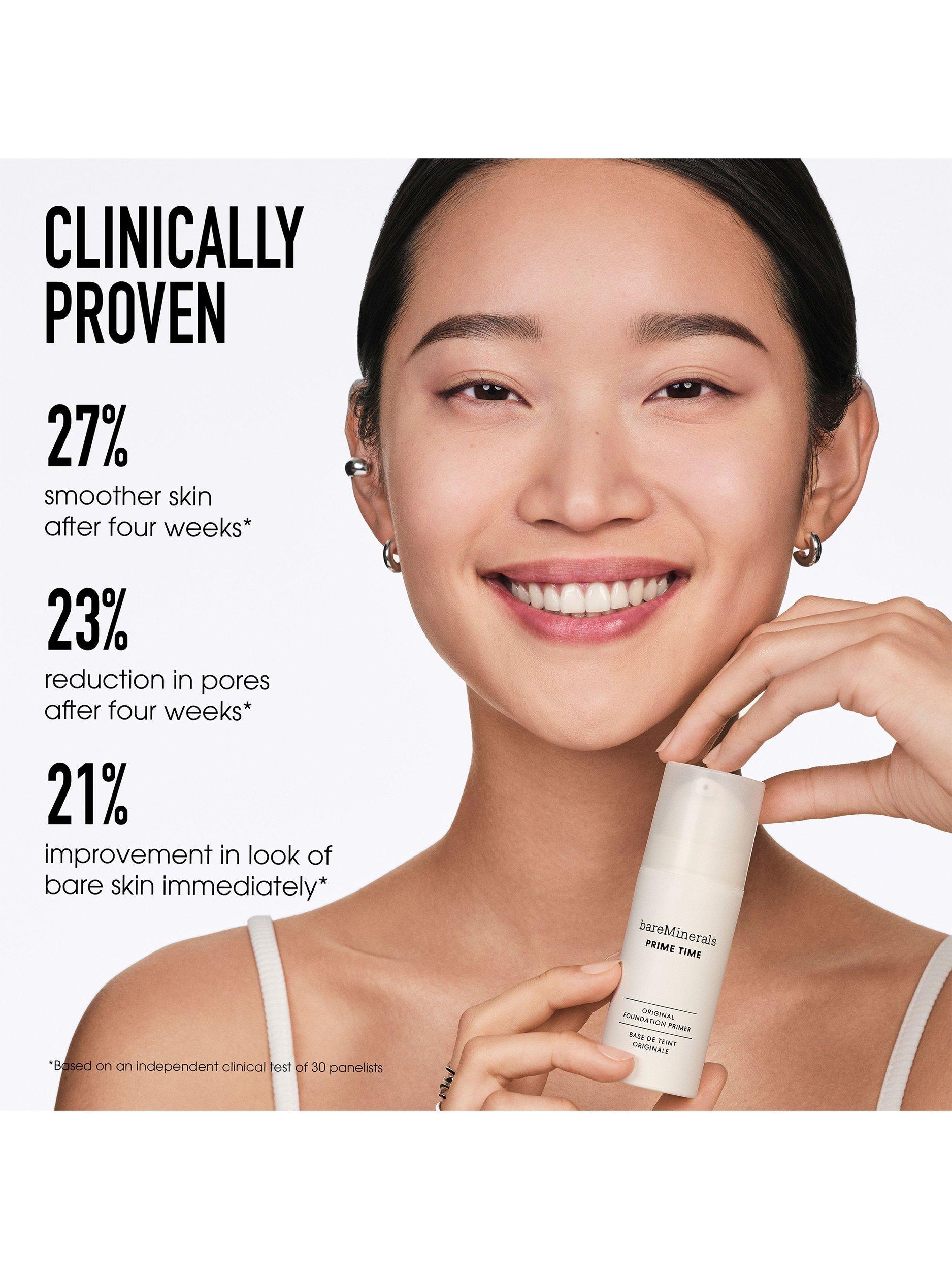 Product image 7 of 10, which shows bareMinerals PRIME TIME Original Foundation Primer, Travel Size, 15ml