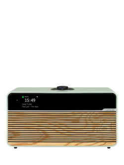 Ruark R2 MK4 DAB/FM/Internet Radio with Wi-Fi and Bluetooth, Sea Mist - view 2, Sea Mist