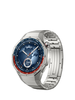 Huawei Watch GT 5 Pro Smartwatch, 46mm, Titanium, Titanium