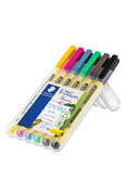 STAEDTLER Noris Handwriting Pen, Pack of 6, Multi