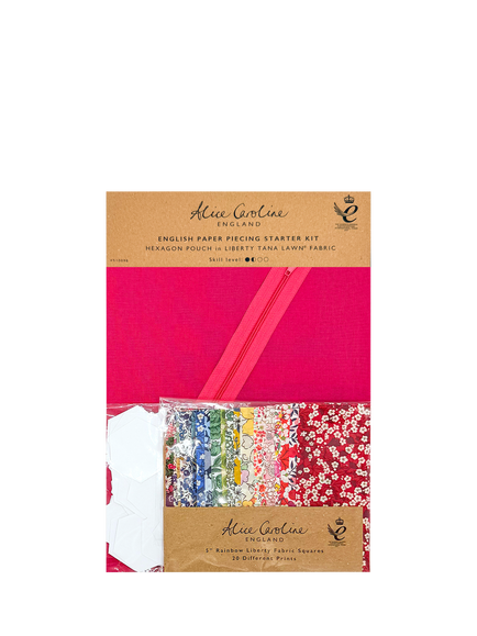 Alice Caroline Rainbow Coin Purse English Paper Piecing Starter Kit - view 2, Multi
