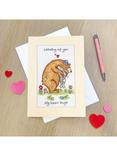 Bothy Threads Bear Hugs Cross Stitch Greetings Card Kit