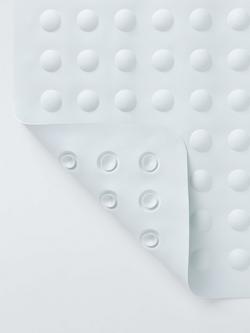 John Lewis In-Bath Mat, White - view 2, White