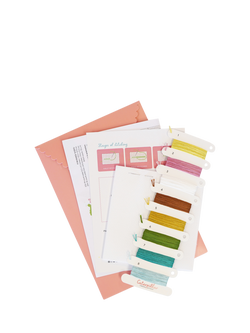 Caterpillar Cross Stitch Forest Peaks Cross Stitch Kit - view 2, Multi