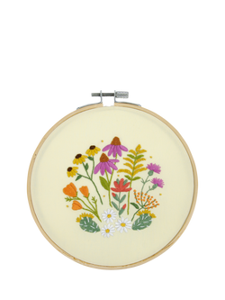 DMC Designer Collection Mediterranean Garden Embroidery Kit, Multi