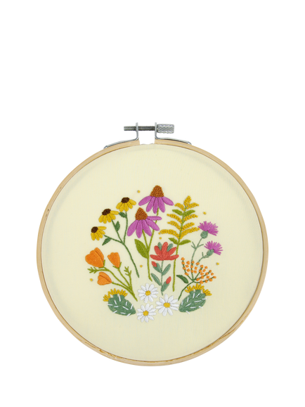 DMC Designer Collection Mediterranean Garden Embroidery Kit, Multi