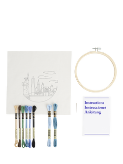 DMC Designer Collection New York Skyline Embroidery Kit - view 2, Multi