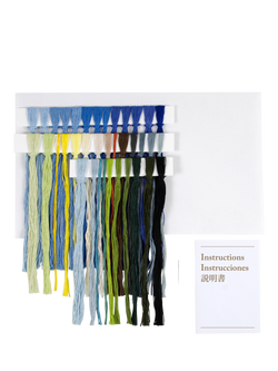 DMC Starry Night Cross Stitch Kit - view 2, Blue