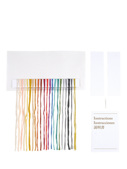 DMC The Kiss Cross Stitch Bookmark Kit - view 2, Gold