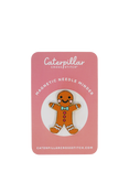 Caterpillar Cross Stitch Gingerbread Man Needle Minder