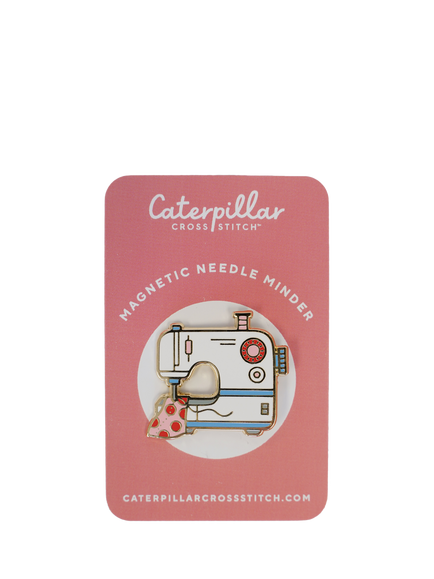 Caterpillar Cross Stitch Sewing Machine Needle Minder, Multi