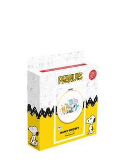 The Crafty Kit Company Happy Snoopy Embroidery Kit - view 2, Multi