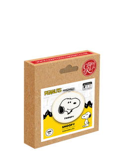 The Crafty Kit Company Snoopy Mini Embroidery Kit - view 2, White