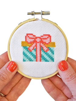 The Make Arcade Gift Mini Cross Stitch Kit, Mukti